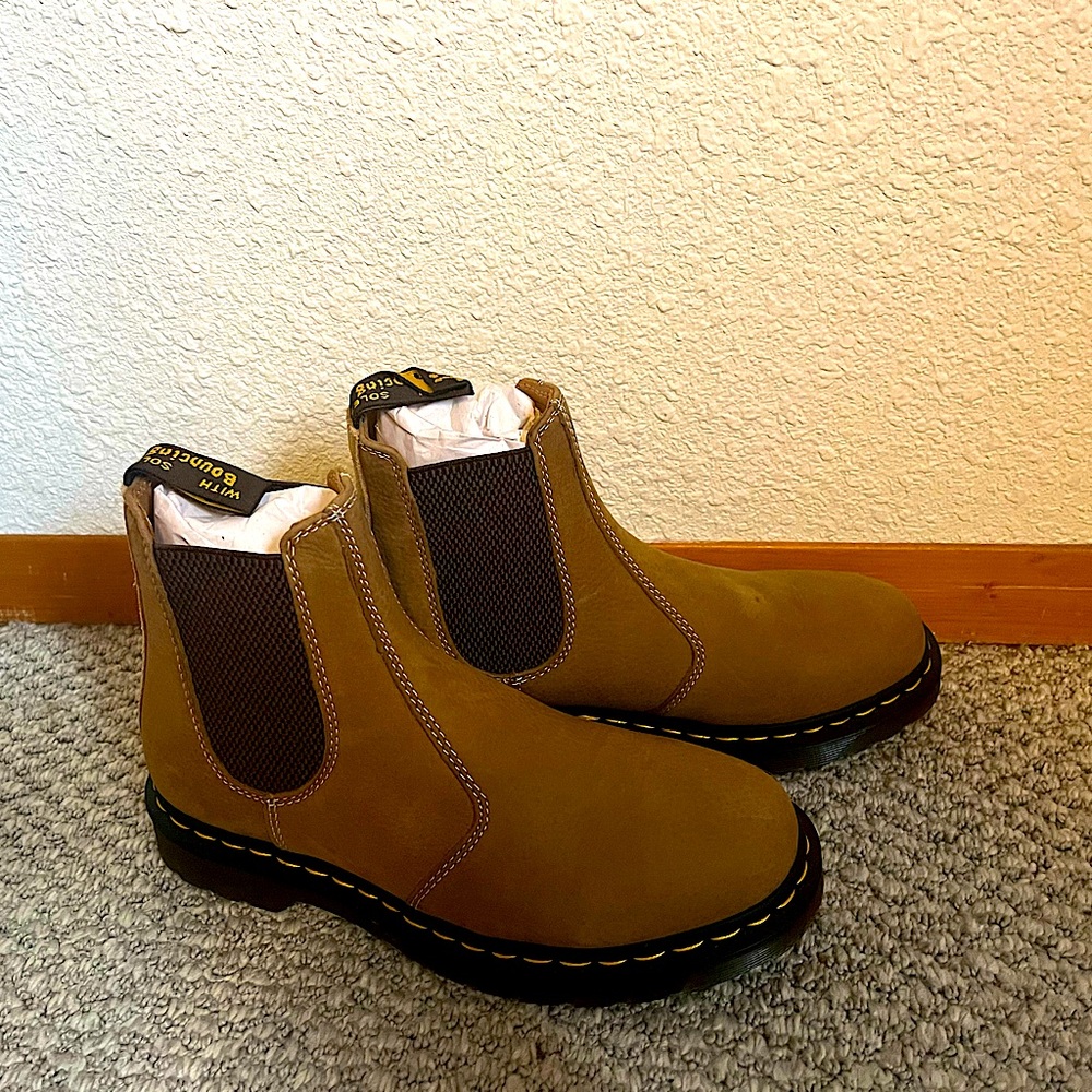 Dr. Marten Chelsea boots never worn.